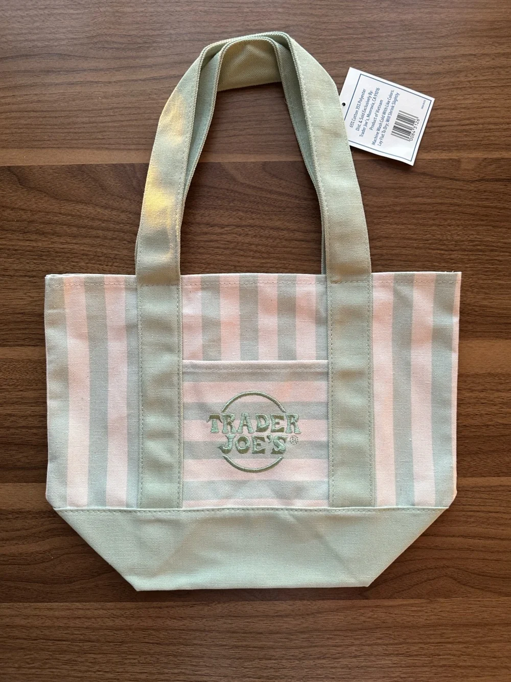 TRADER’S JOE Pastel Mini Tote SET OF 4 - Picture 12 of 15